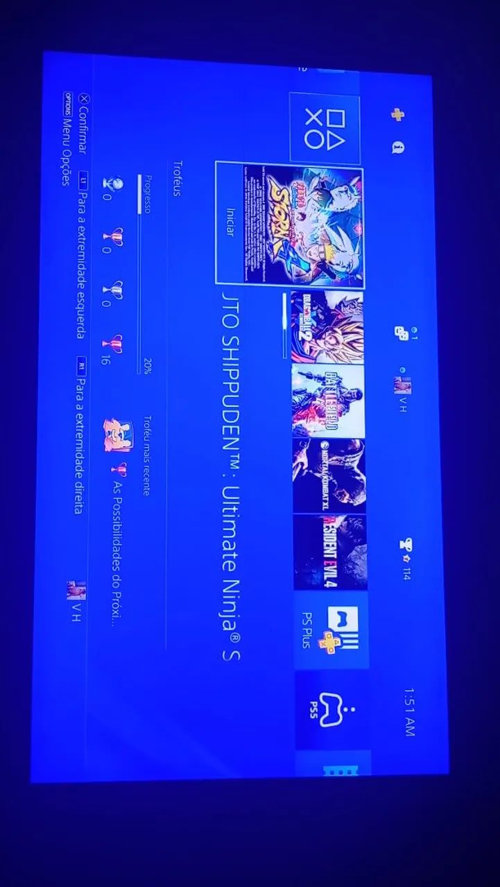 PlayStation 4 Pro completo com jogos - Foto 4