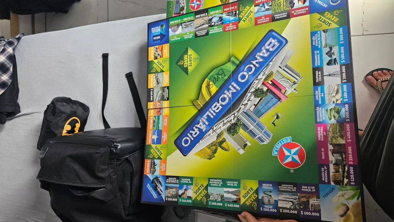 JOGO BANCO IMOBILIÁRIO/ JOGO DE TABULEIRO - Foto 2