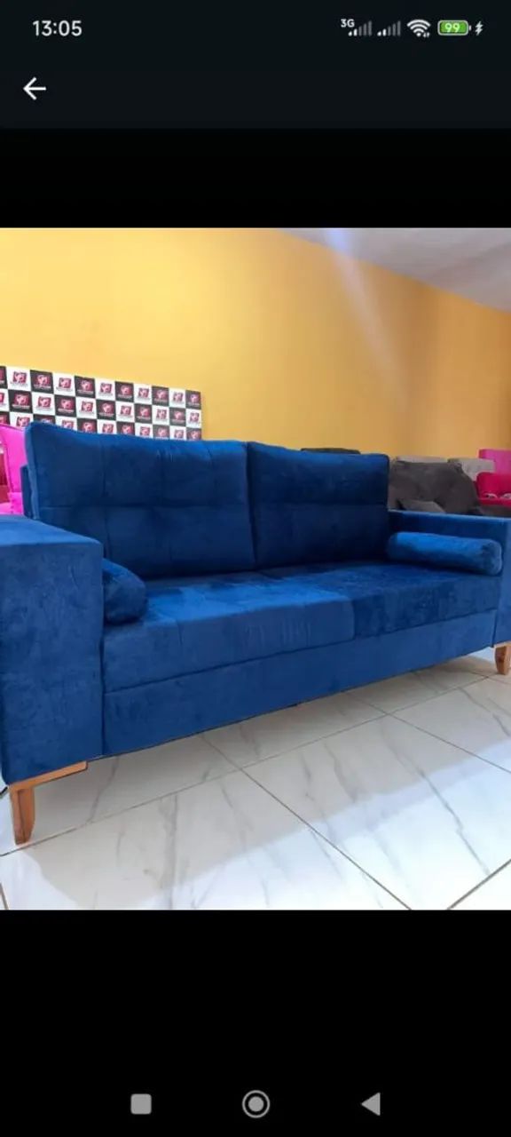 Sofá retrô 
