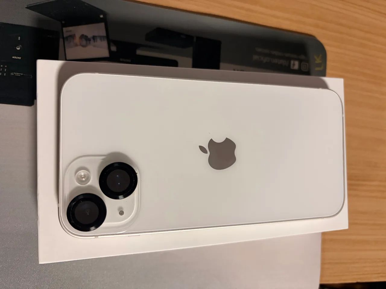 iPhone 14 branco 256g sem marca de uso  - Foto 4
