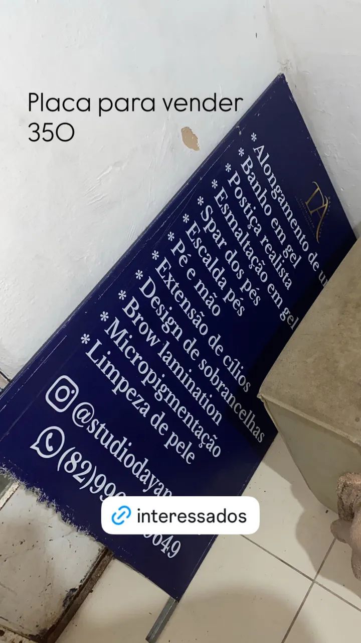 2 placas para faixada - Foto 4