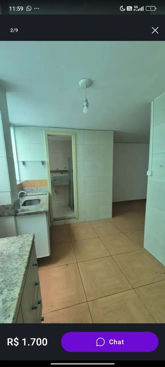 Alugo apartamento no bairro glória 