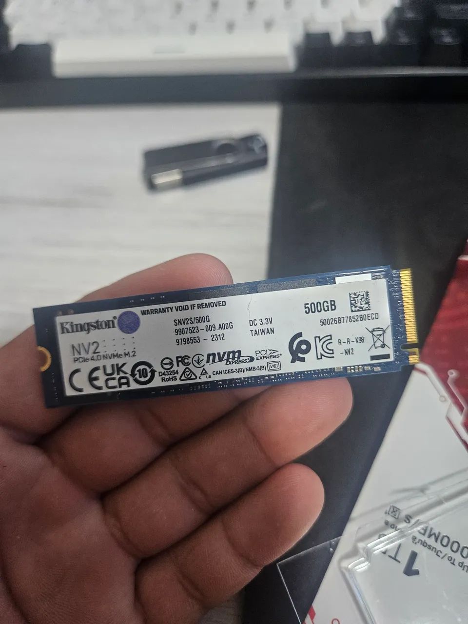 SSD NVME 500GB KINGSTON 