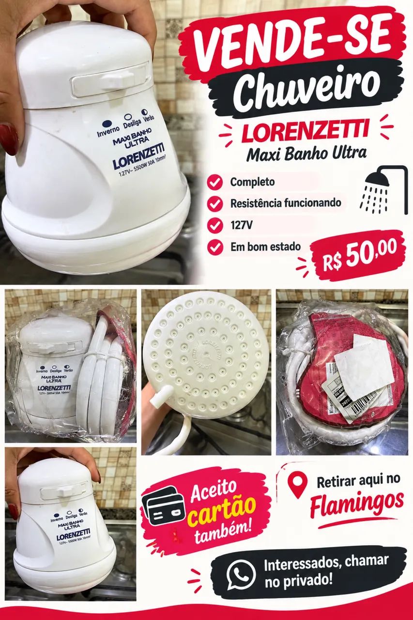 Chuveiro Lorenzetti 