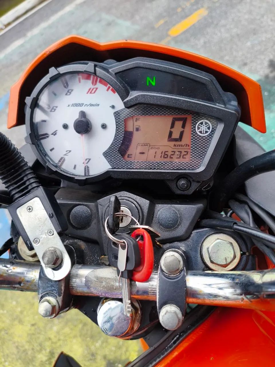 Fazer ys 150 sed laranja - Foto 2