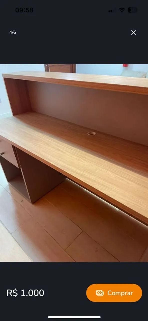 Balcão de Madeira  - Foto 3
