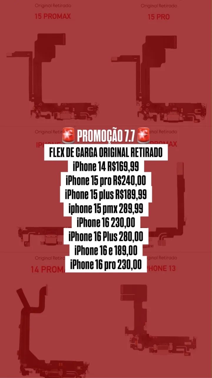 Peças de iphone retirada original  - Foto 4