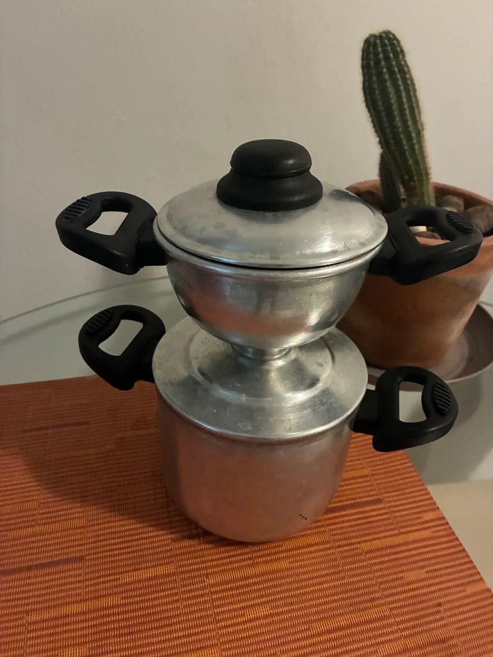 Cuscuzeira inox - Foto 4