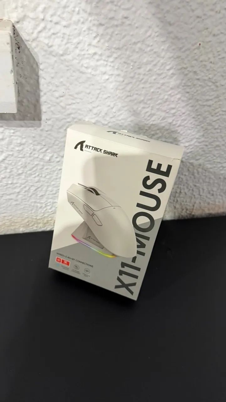 Attack Shark X11 com mousepad