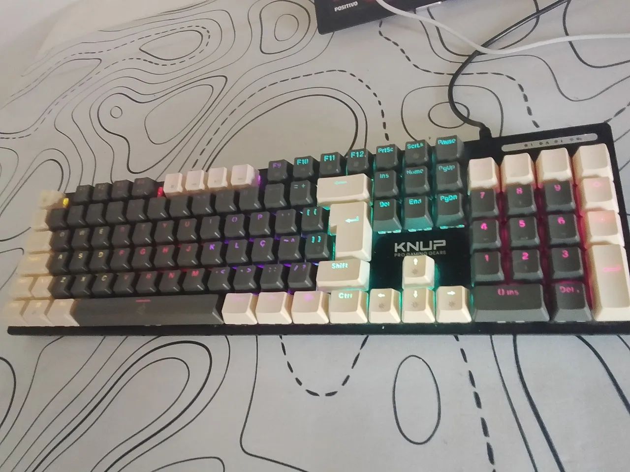 Teclado Knup pro gaming gears - Foto 2