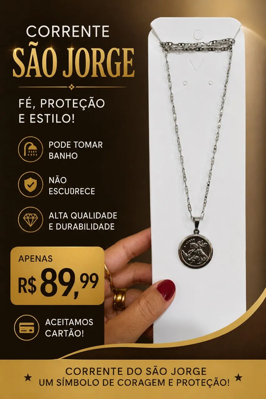Vendo, corrente São Jorge!!