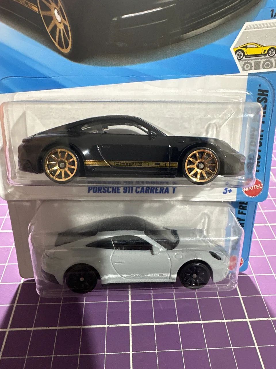 Hotwheels - Kit 2 Porsche 911 Carrera T
