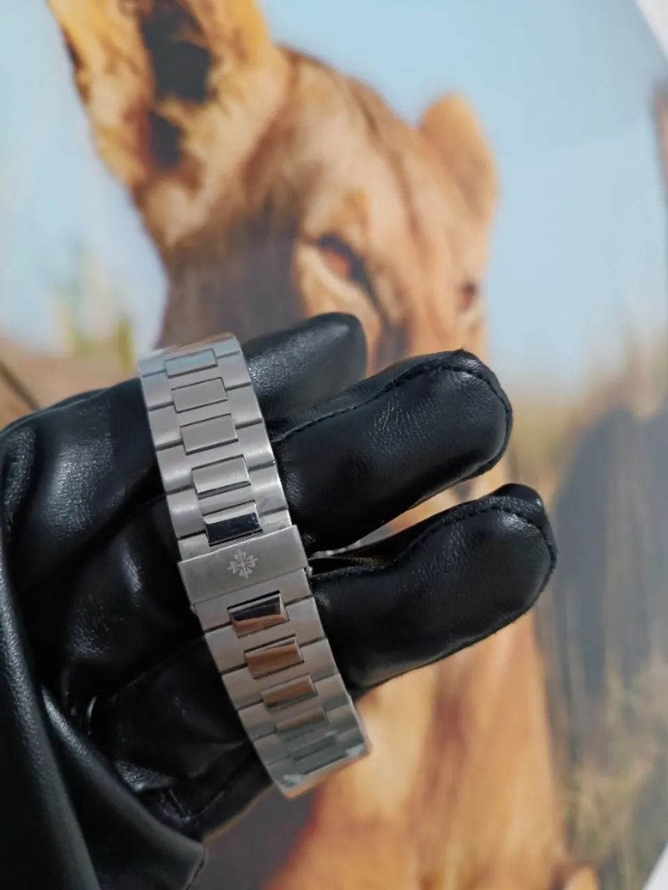 Relógio PATEK PHILIPPE NAUTILUS AUTOMÁTICO COM PEDRAS CRAVEJADAS - Foto 5