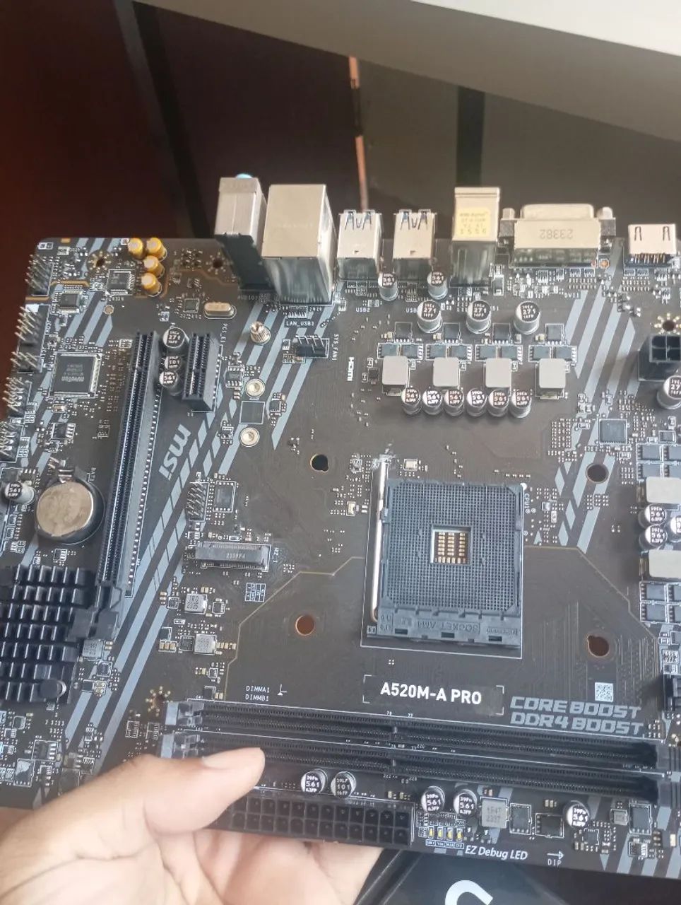 Placa mae am4 A-520M PRO  - Foto 3
