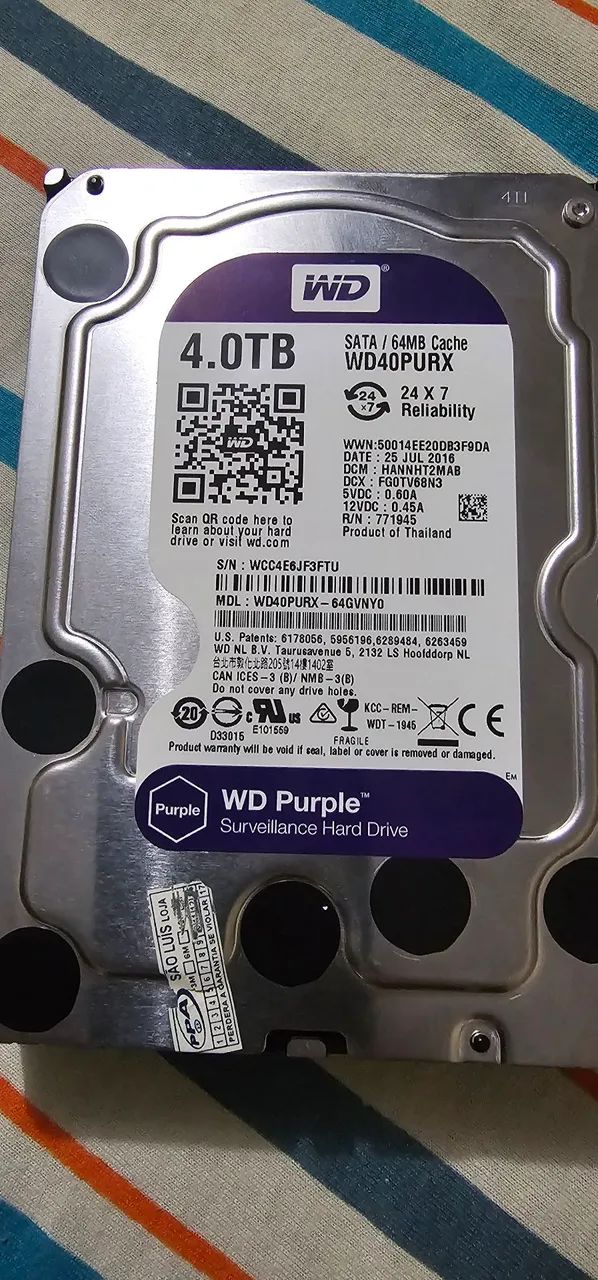 Hd Wester  digital 4tb 