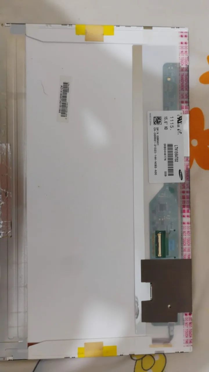 Tela 15.6" LED Para Notebook Dell Part Number LTN156AT02-A02 - Foto 2