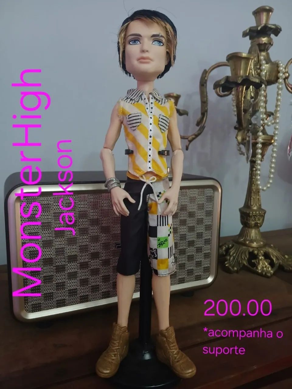 Boneco Monster High - Jackson Glonn Beach