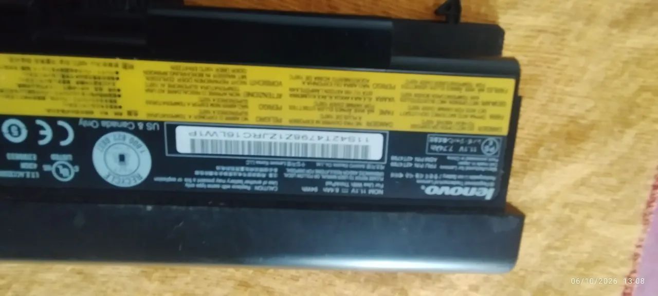 Bateria Lenovo tinkpad - Foto 2