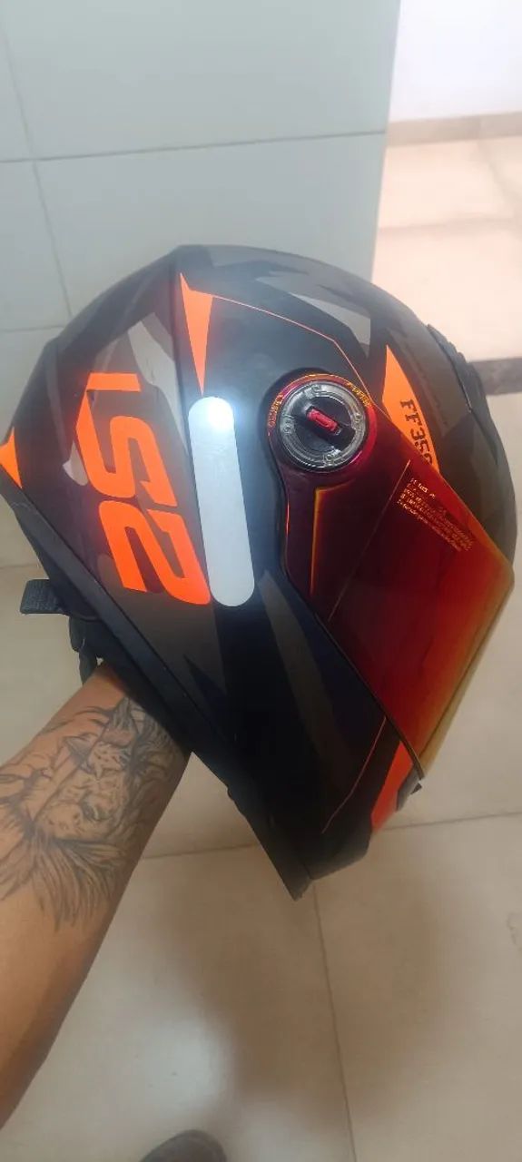 Capacete LS2 Tank 56 - Foto 4