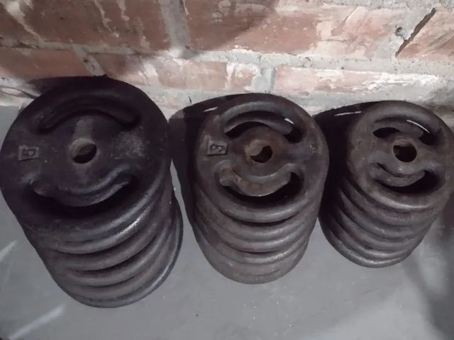 Anilhas de academia 