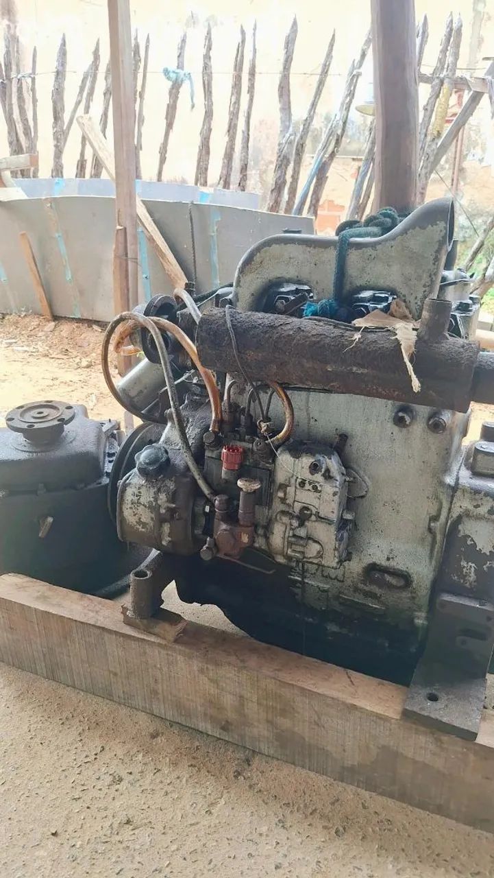 VENDO: Motor MWM 3 Cilindros (D229)  Com Caixa de Marcha - Foto 3