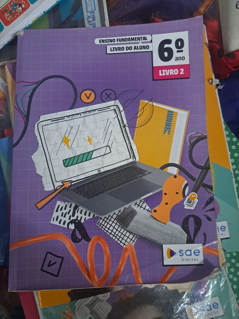 Kit livros SAS Educação - Coleção Asas 8° ano 2025 - Livros e Kit livros SAS Educação - Coleção Asas 8° ano 2025 - Livros e