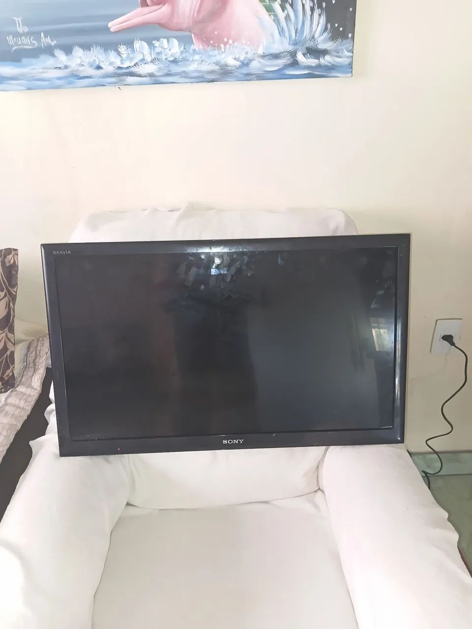 Tvs só ligando não aparece a imagem  - Foto 3