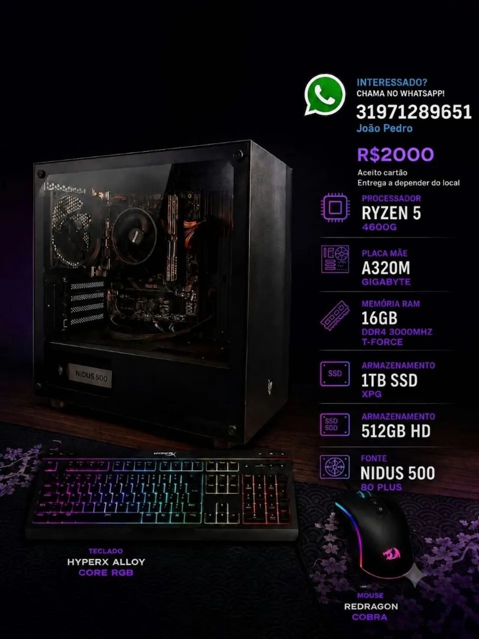 PC GAMER RYZEN 5