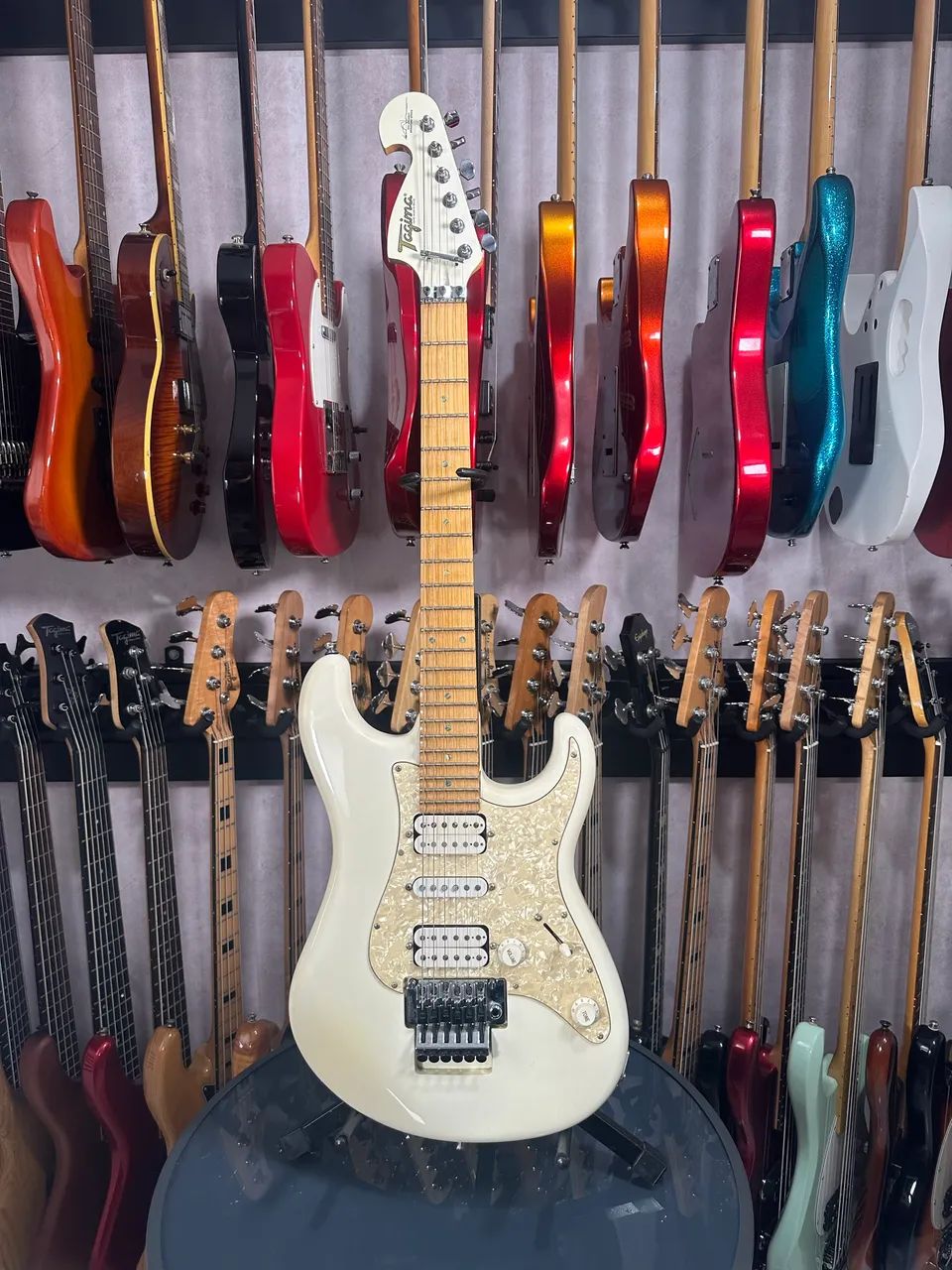 Guitarra Tagima E2 (toda original) - Foto 3