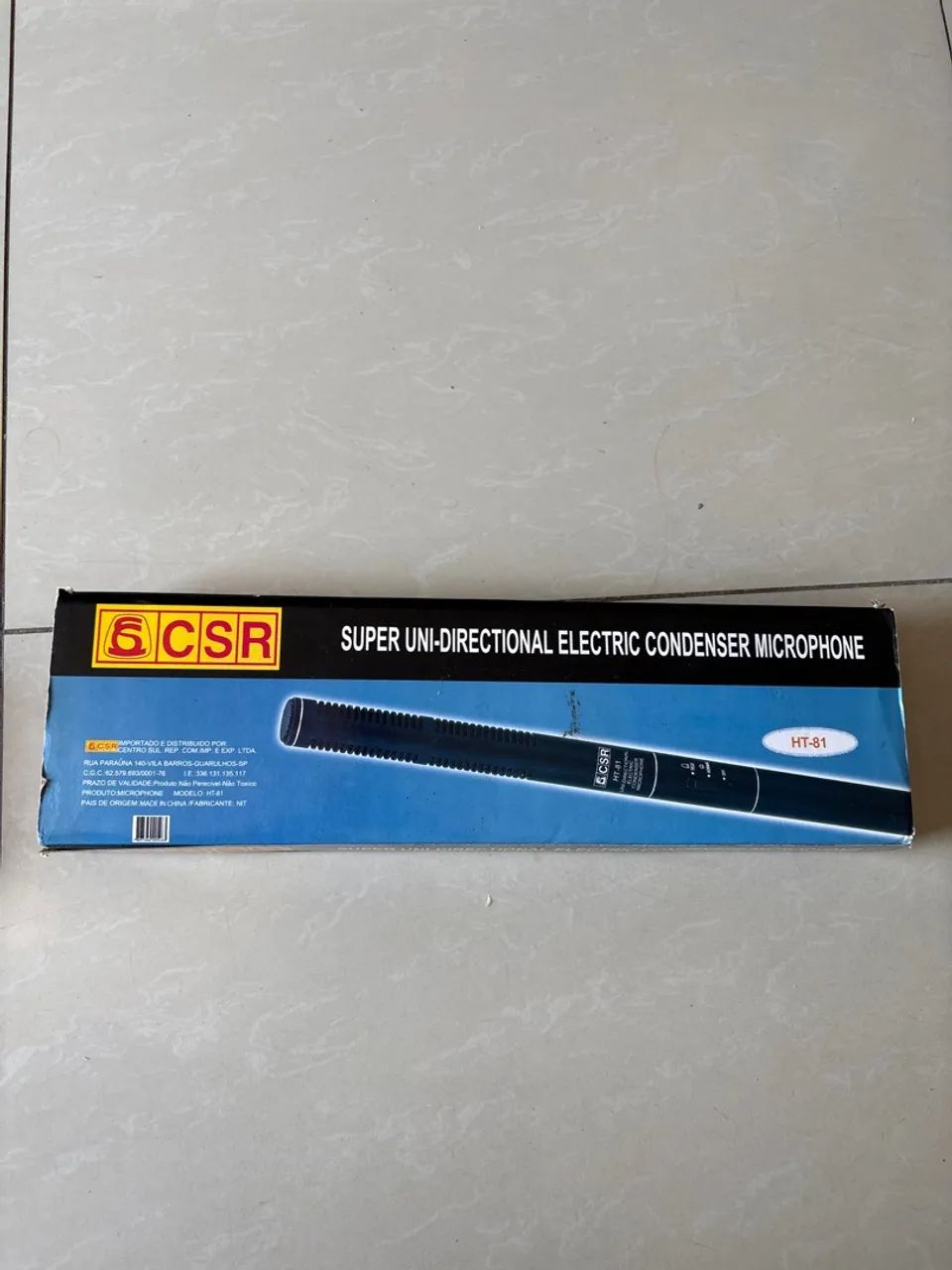 Microfone CSR HT-81