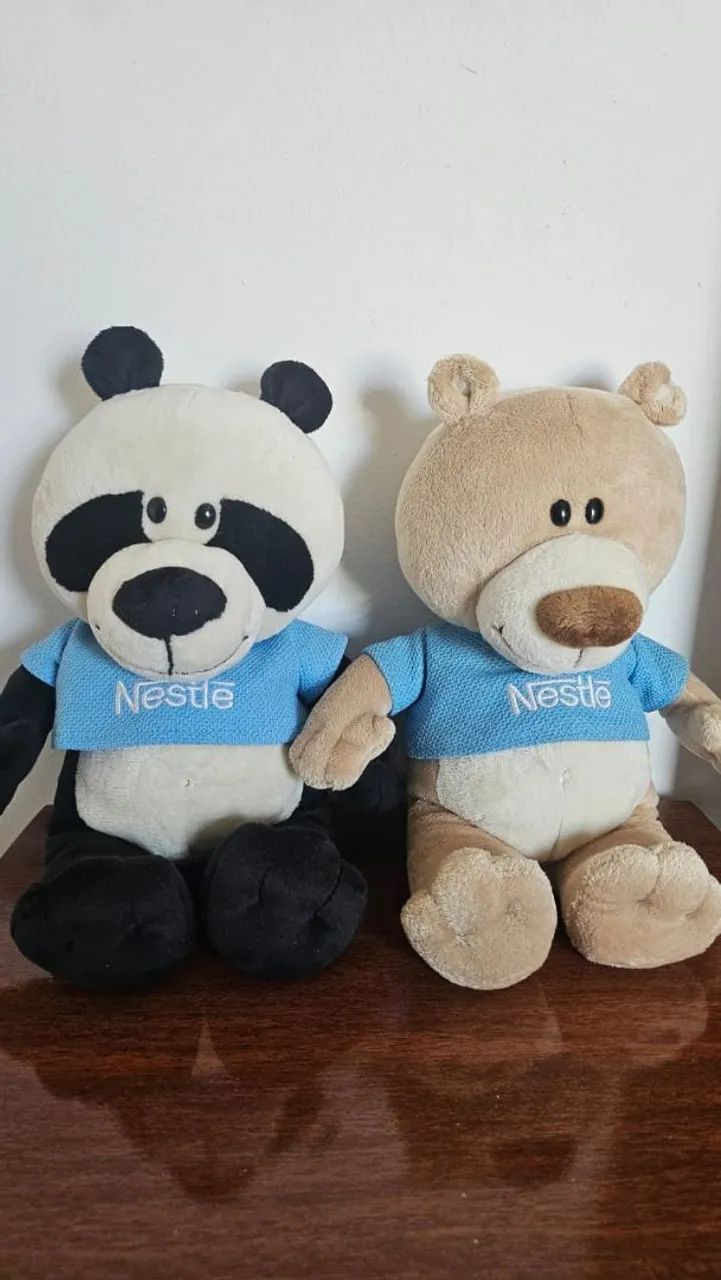 Pelúcias coleção nestle