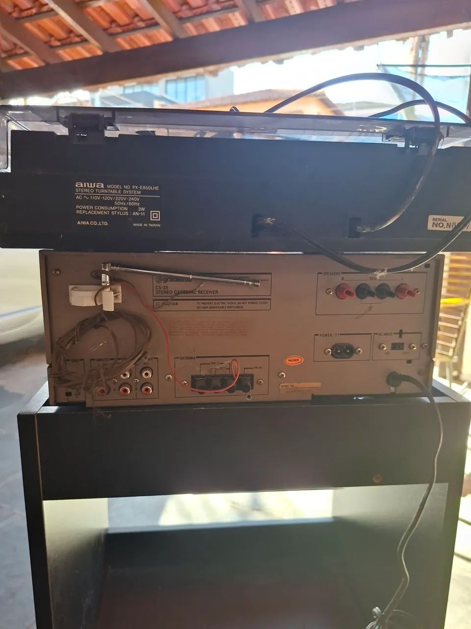 RECEIVER Gradiente e toca disco Aiwa retro - Foto 5