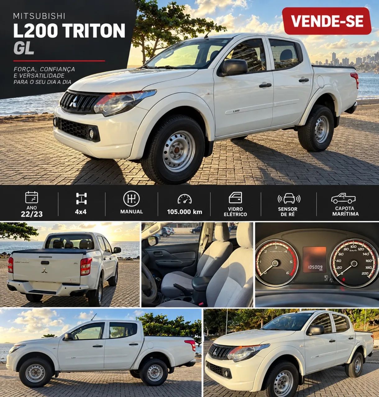 Mitsubishi L200 Triton Sport GL 2.4 Diesel 2023 2023