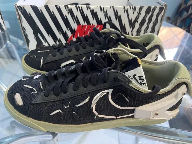 Acronym x Nike Blazer Low - Black Olive Aura - Foto 2