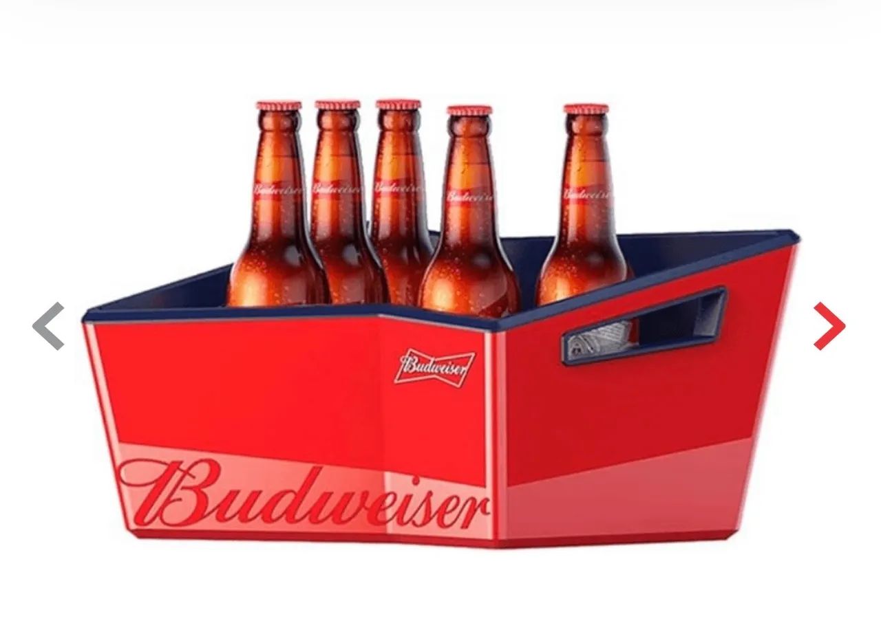 Balde de Gelo e Cerveja Budweiser - Foto 2