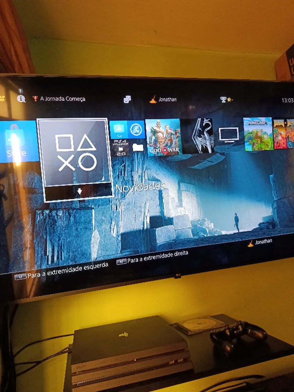 PS4 PRO DESBLOQUEADO - Foto 4