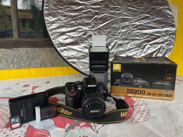Câmera Nikon D5200