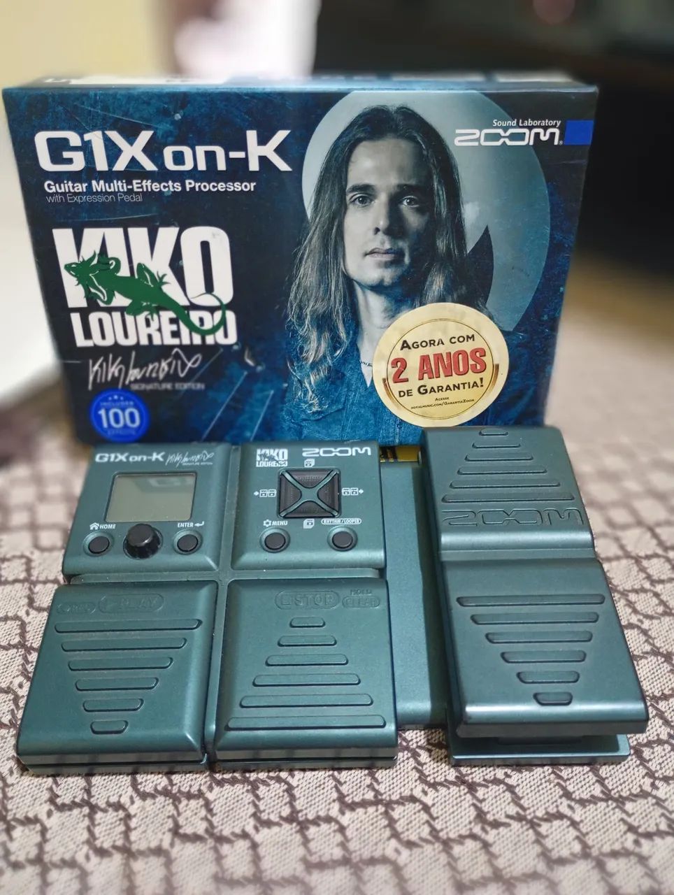 Pedaleira zomm G1X on-K KIKO LOUREIRO 