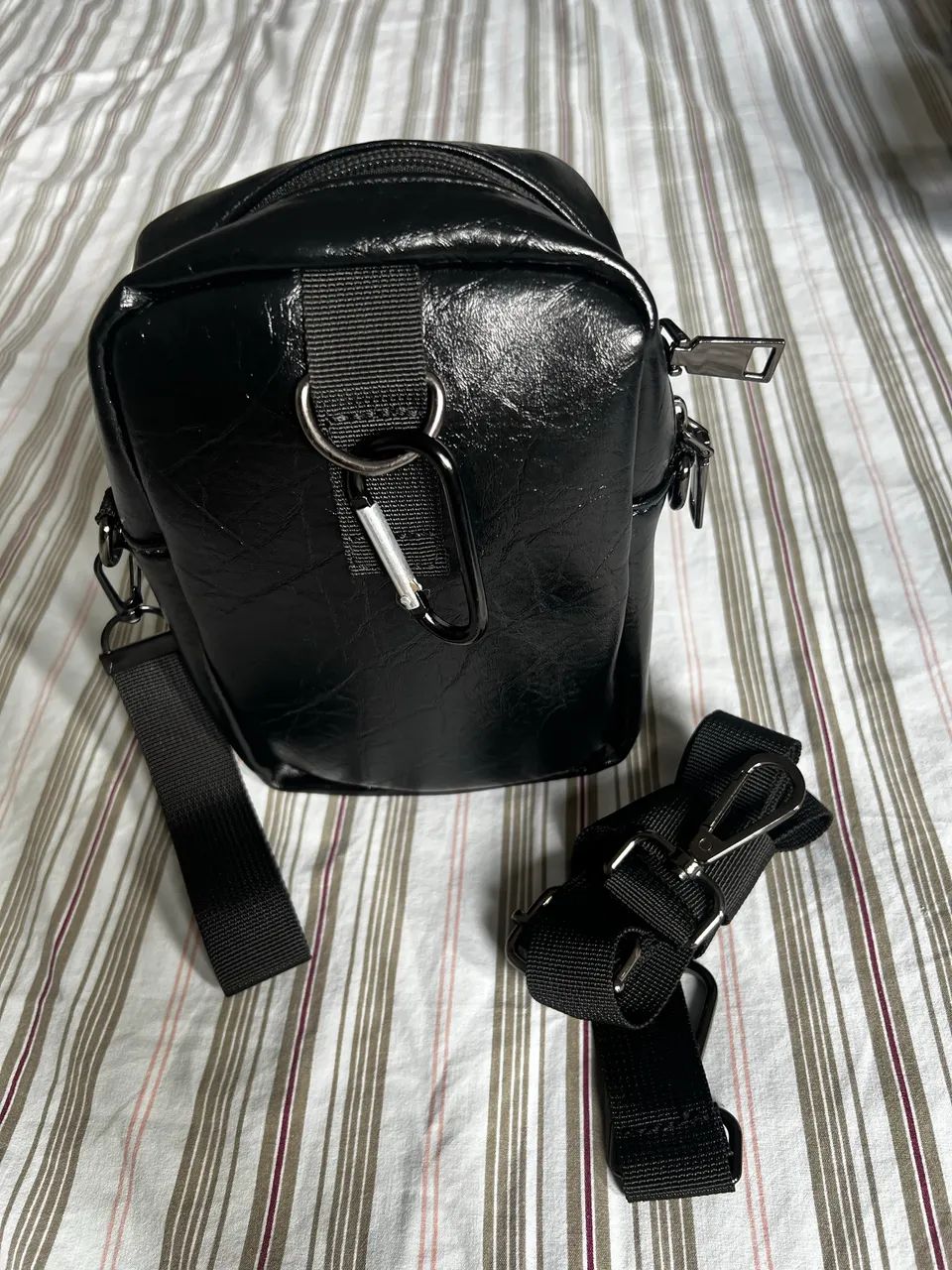 Shoulder Bag Masculina Bolsa Transversal - Foto 3