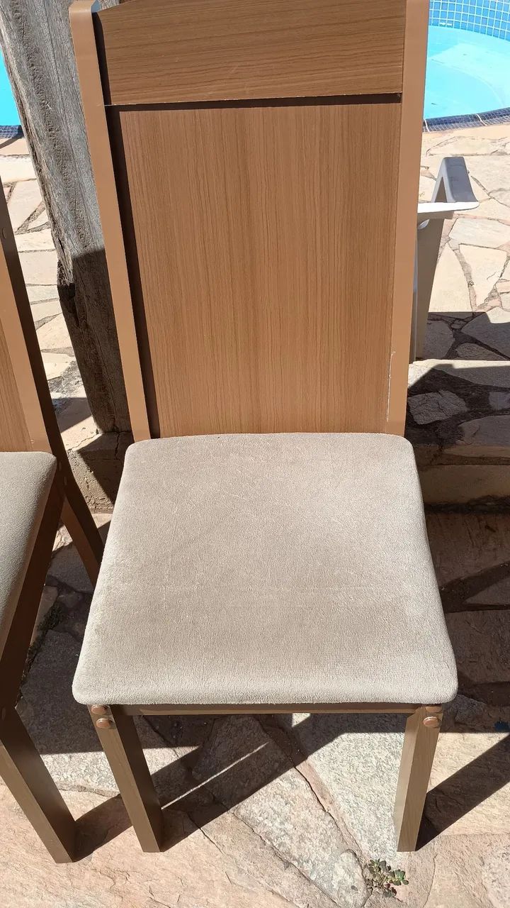 3 CADEIRA JANTAR MARROM $150, - Foto 3