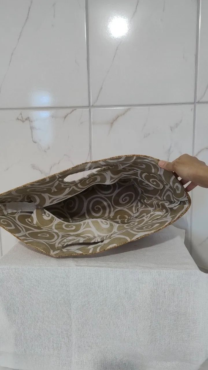 Bolsa de palha  - Foto 3