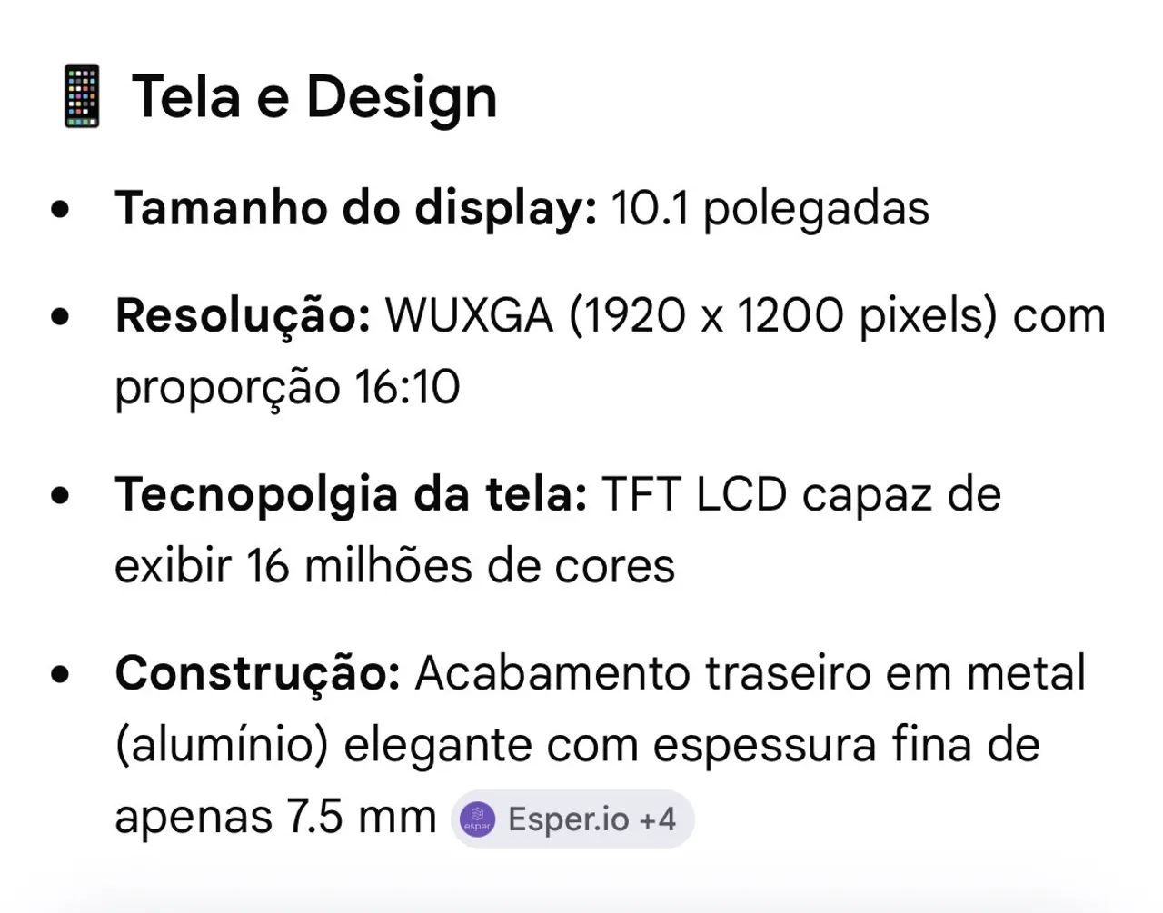 Tablet Samsung Tab A 10.1 - Foto 2