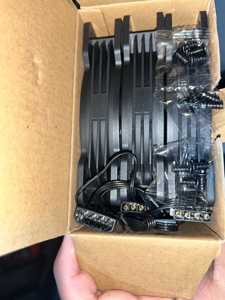 Kit 6 Fans (3x2 caixas) Rise Mode X ARGB 120mm  - Foto 6