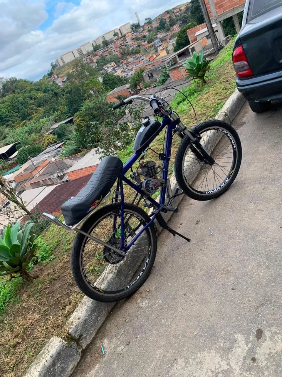 Bicicleta motorizada 80cc - Foto 2