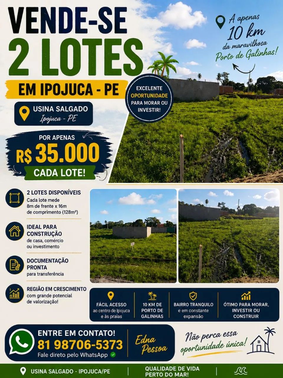Terreno Porto de Galinhas - Foto 4