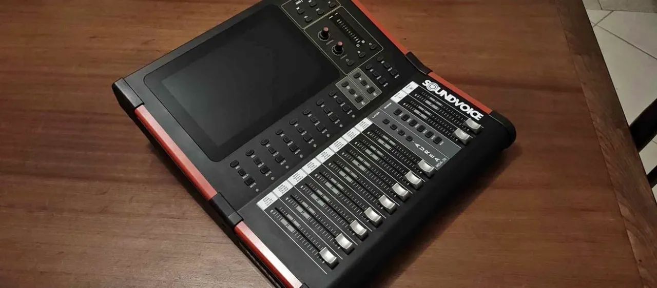 Mesa de som digital e interface de áudio 16 canais multitrack soundvoice mda20 Ñ DUONN 20 - Foto 3
