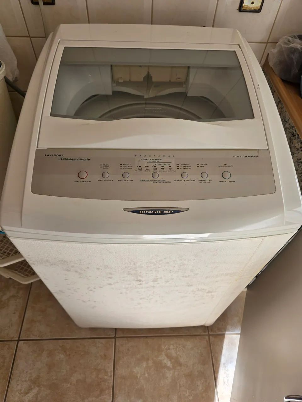 Máquina de lavar roupas