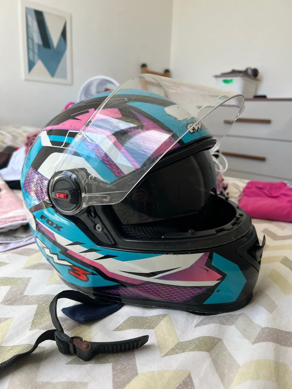 Vendo capacete FW3 - Foto 3