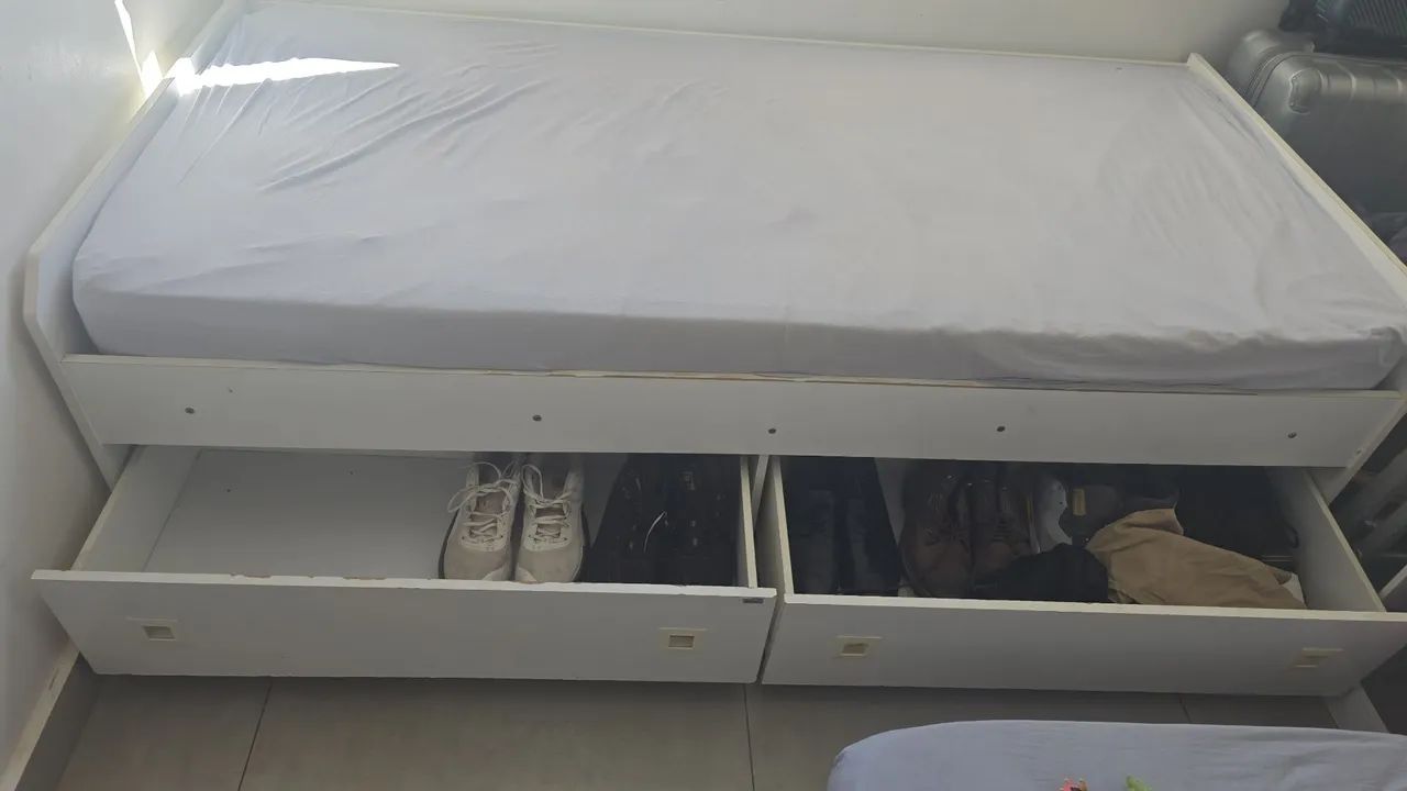 Cama com 02 gavetas!!! - Foto 2