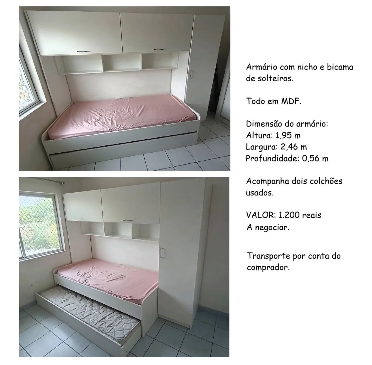 Armário com bicama - Foto 3